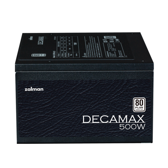 ZALMAN DECAMAX 500W ZM500-LX3 80+ STANDARD POWER SUPPLY