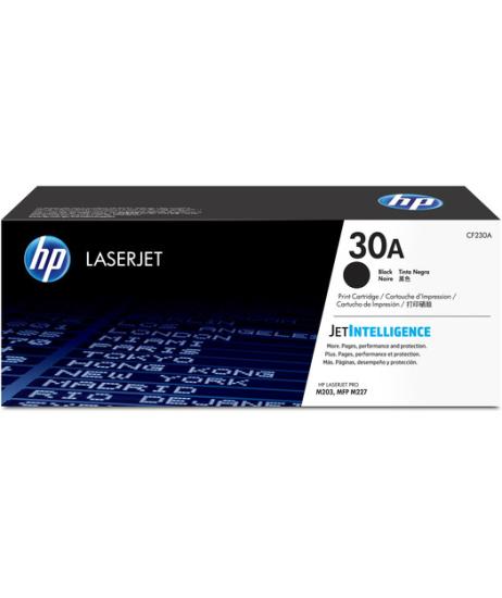 HP 30A Black Original LaserJet Toner Cartridge (CF230A)