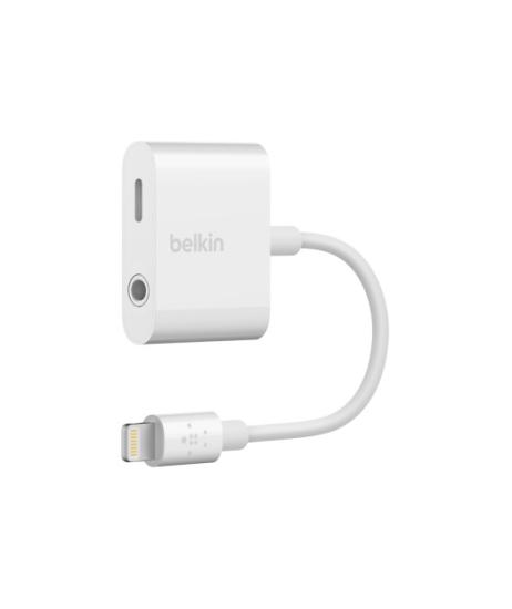 Belkin Lightning Şarj + 3.5mm Ses Çoğalt