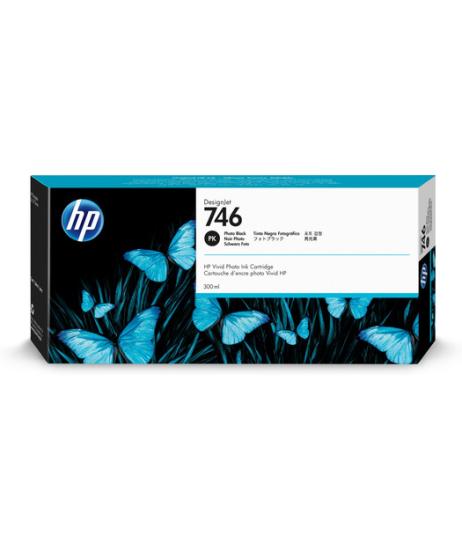 HP P2V82A Photo Black Mürekkep Kartuş 300-ml (746)