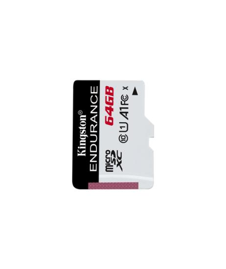 Kingston 64GB microSDHC Endurance 95R/30W C10 A1 UHS-I Card Only