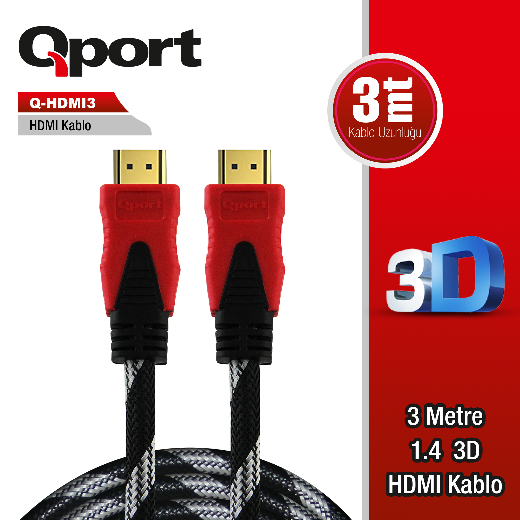 QPORT%20Q-HDMI3%20HDMI%201.4%20V%20ALTIN%20UÇLU%20KABLO%203%20MT