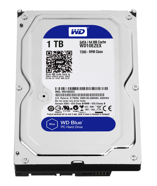 WD%20Caviar%20Blue%203.5’’%20SATA%203%201TB%207200rpm%2064MB